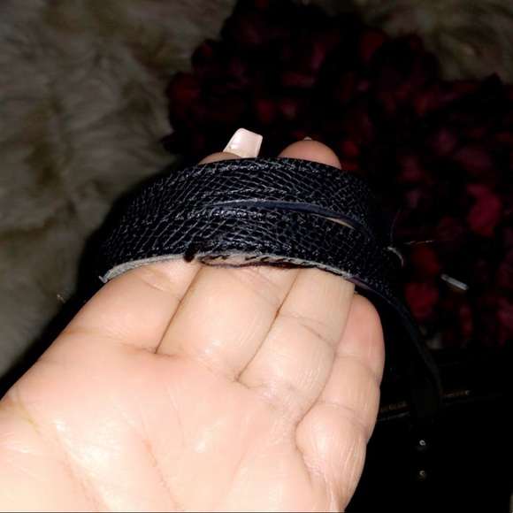 COACH Black Leather Tote Bag - Picture 6 of 7